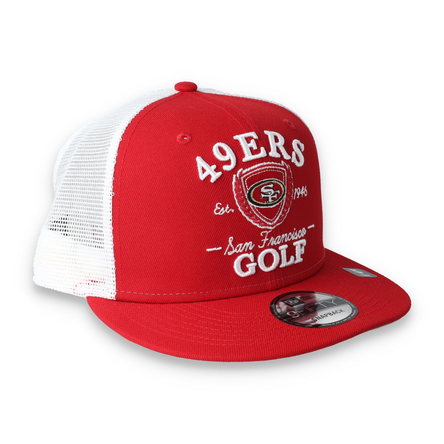 New Era San Francisco 49Ers Golf 9FIFTY Snapback