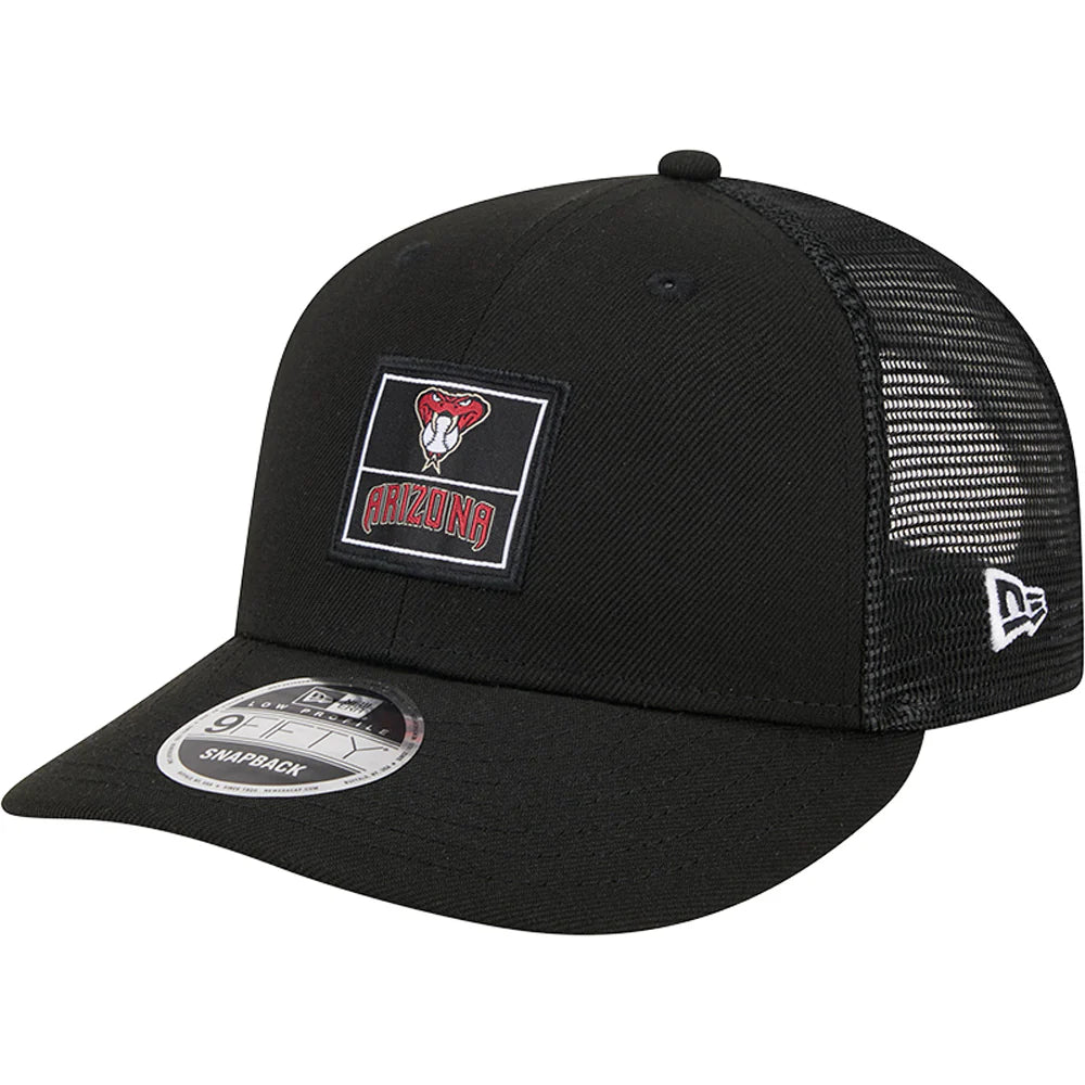 New Era Arizona Diamondbacks Label Low Profile 9FIFTY Trucker Snapback Hat