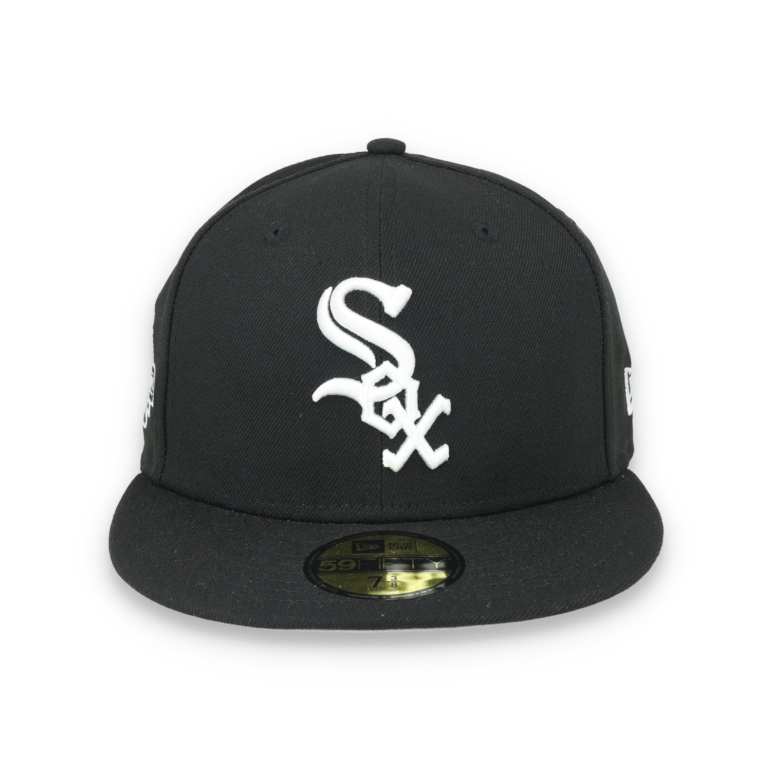 NEW ERA CHICAGO WHITE SOX 2003 ALL STAR SIDE PATCH 59FIFTY FITTED-BLACK/WHITE