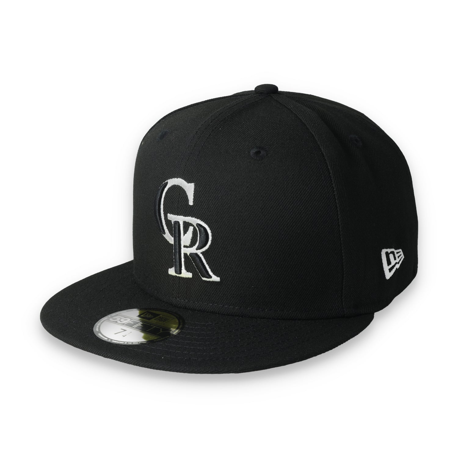 New Era Colorado Rockies Side Patch 2021 All-Star Game 59fifty Fitted Hat-Black/White