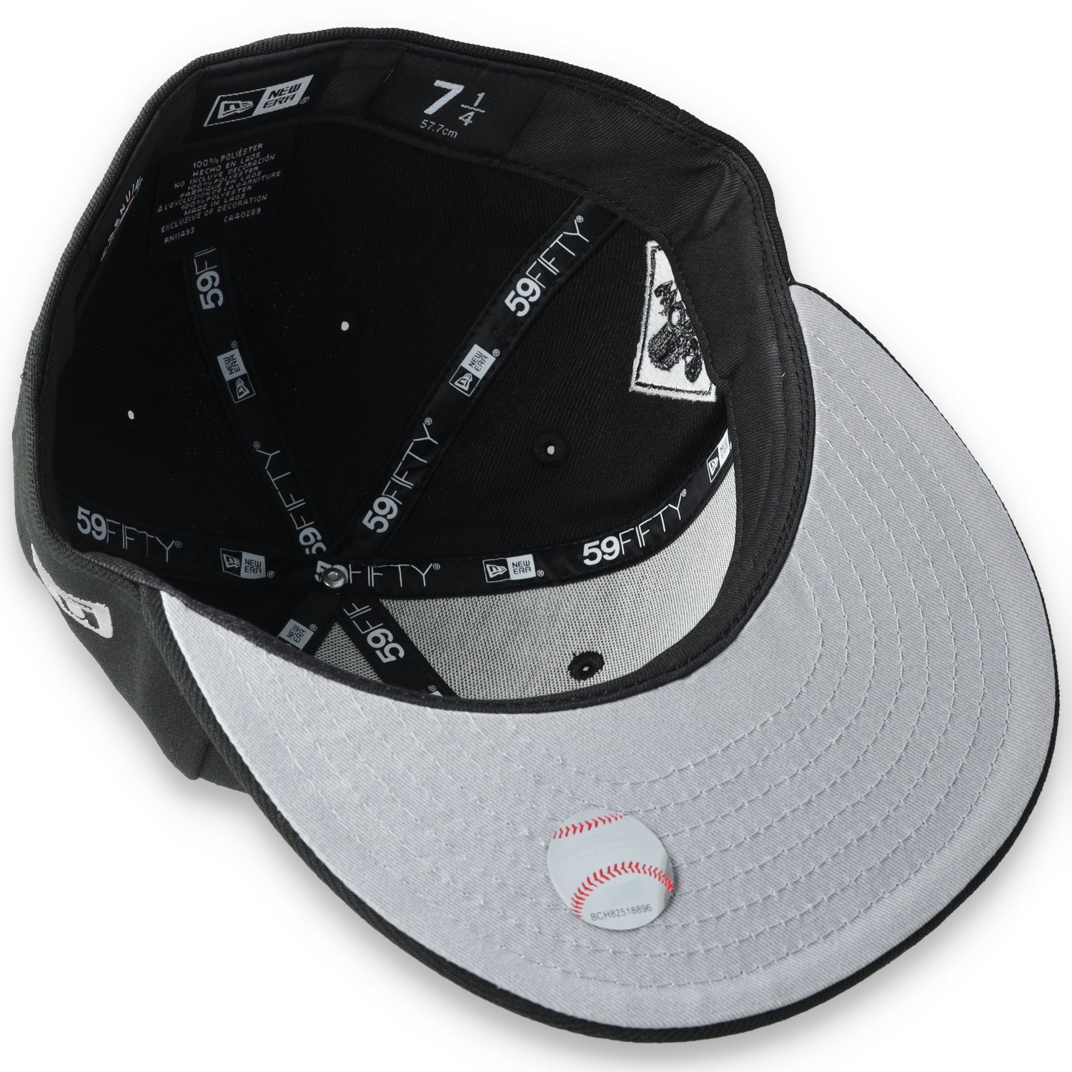 New Era Houston Astros Side Patch 2017 World Series 59FIFTY Hat-Black/White