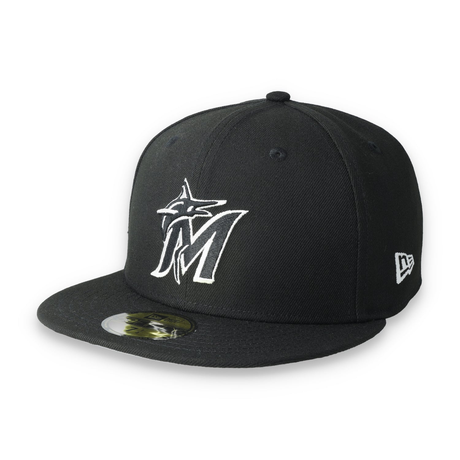 New Era Miami Marlins Side Patch 2017 All Star 59Fifty Fitted-Black/White