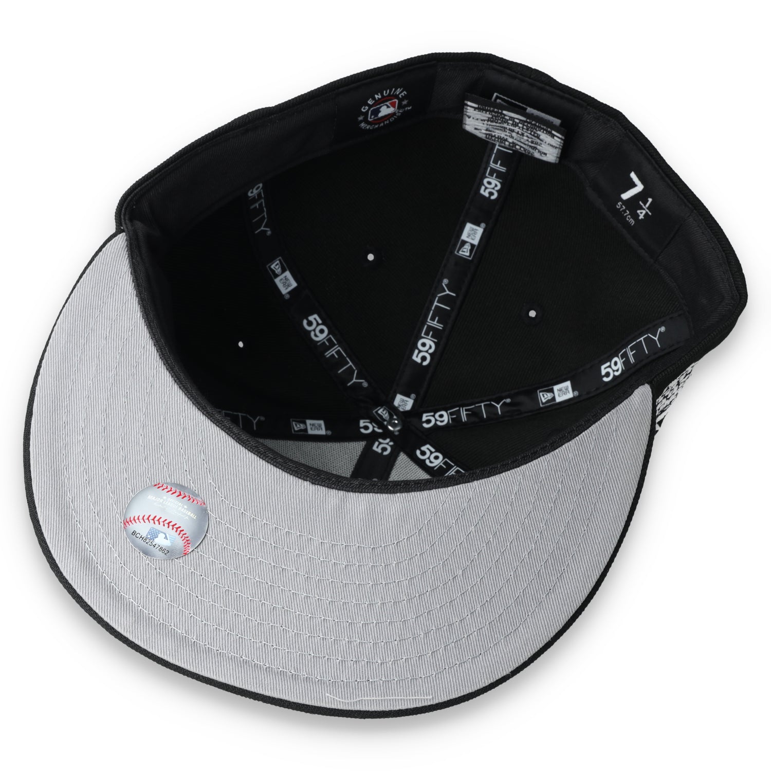 New Era Seattle Mariners Side Patch 2001 All Star Game 59Fifty Fitted-Black/White