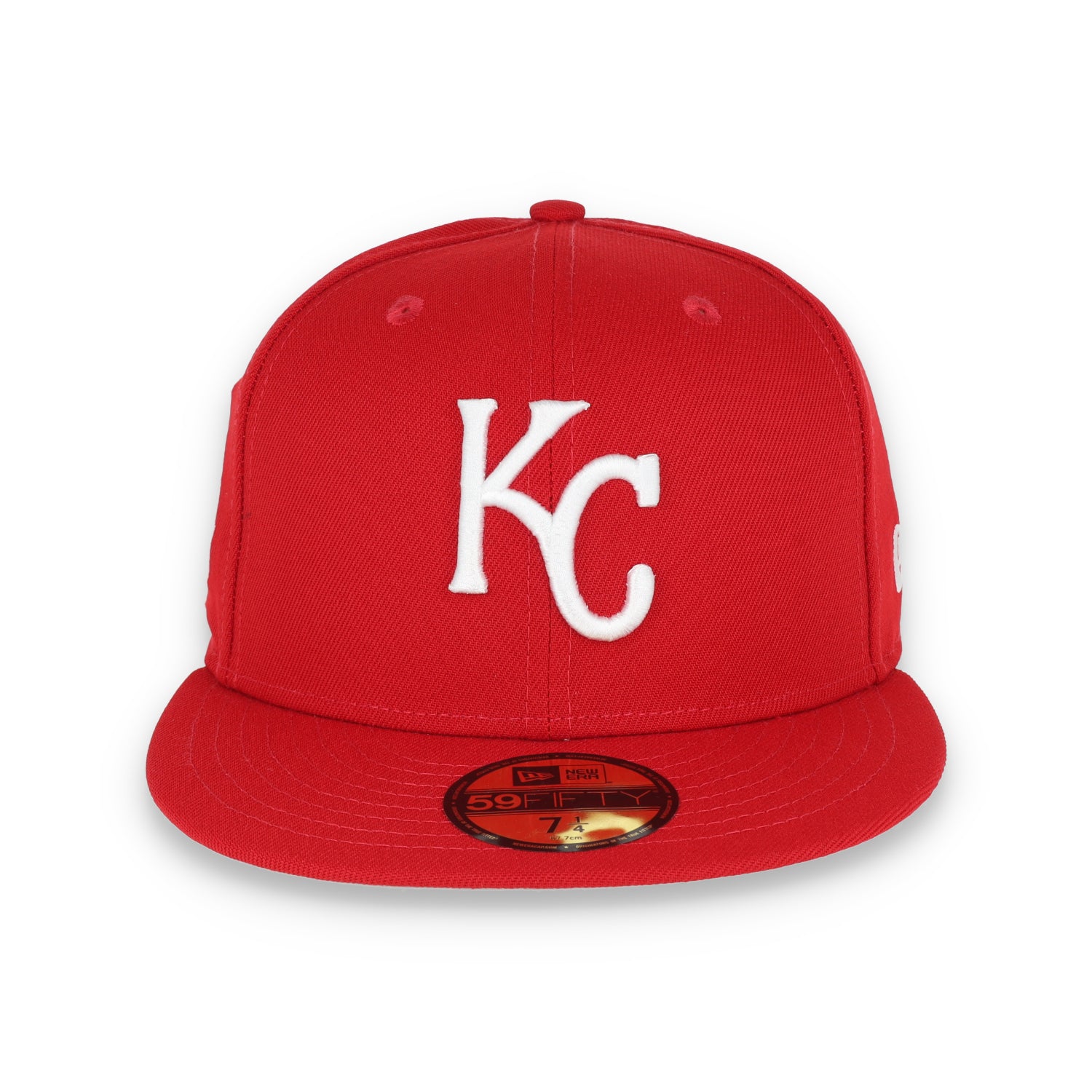 New Era Kansas City Royals Side Patch 2015 World Series 59Fifty Fitted Hat-Scarlet