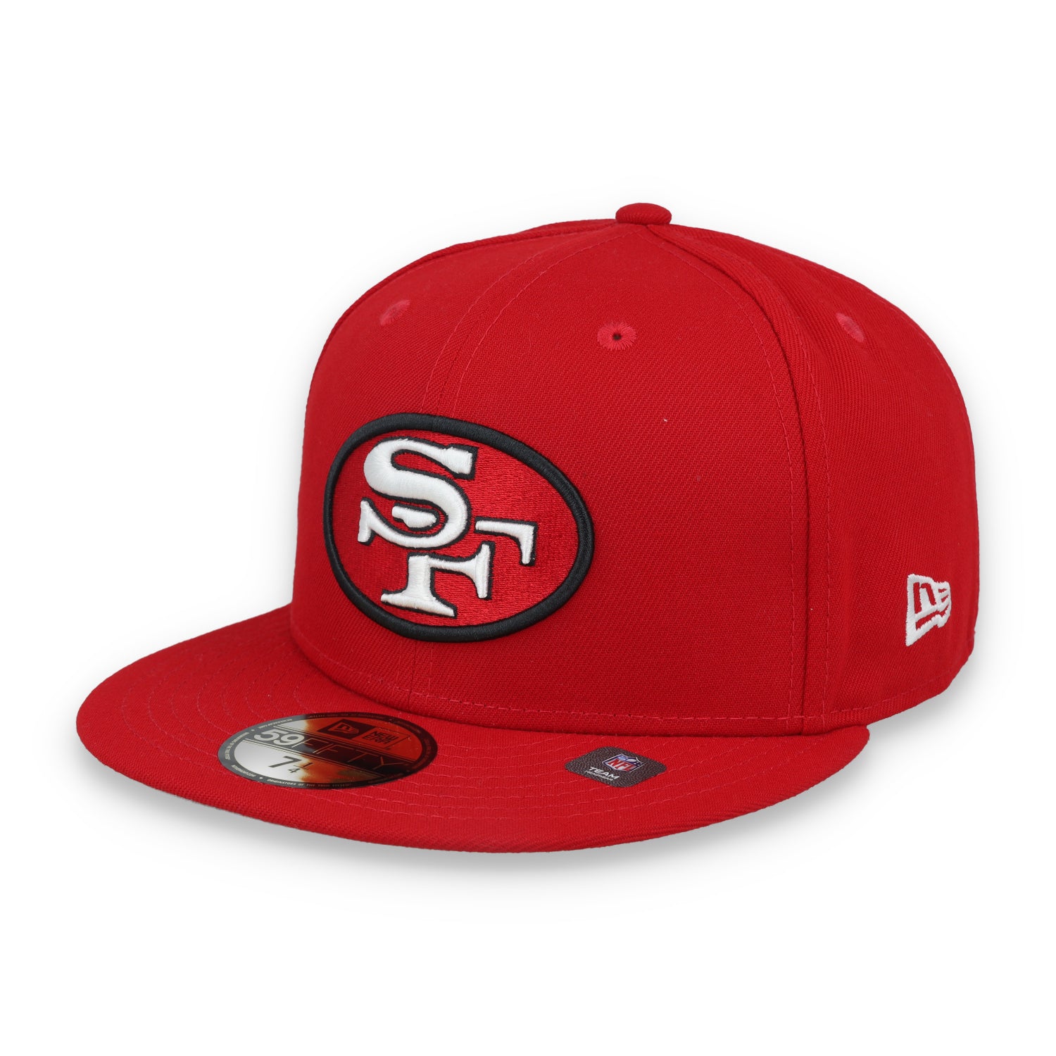 NEW ERA SAN FRANCISCO 49ERS OFFICIAL NFL BASIC 59FIFTY FITTED-RED