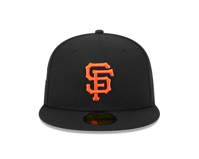 NEW ERA SAN FRANCISCO GIANTS BLACK 2010 WORLD SERIES FITTED HAT 59FIFTY FITTED HAT