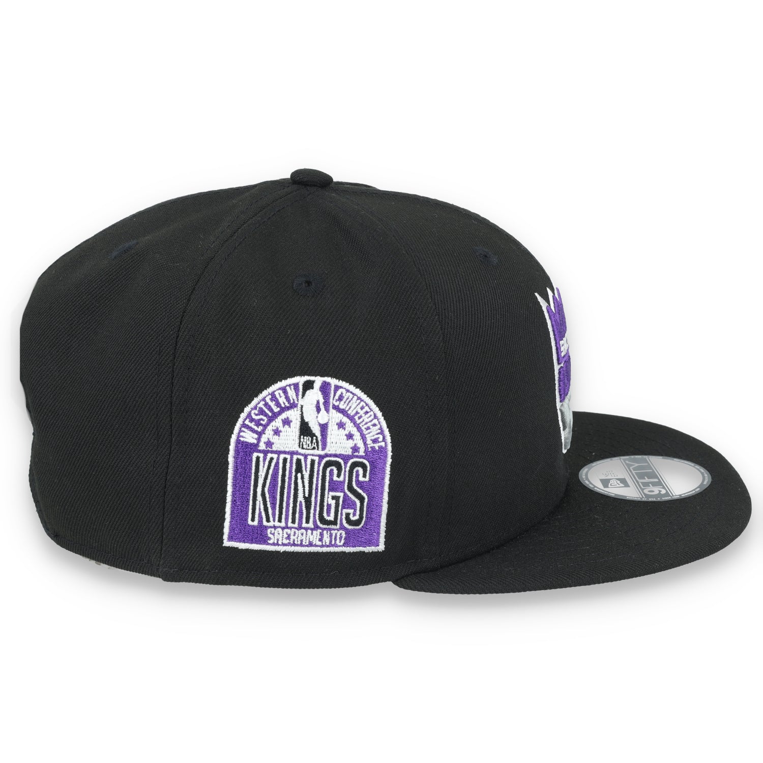 New Era Sacramento Kings Western Conference Side Patch 9FIFTY Snapback Hat