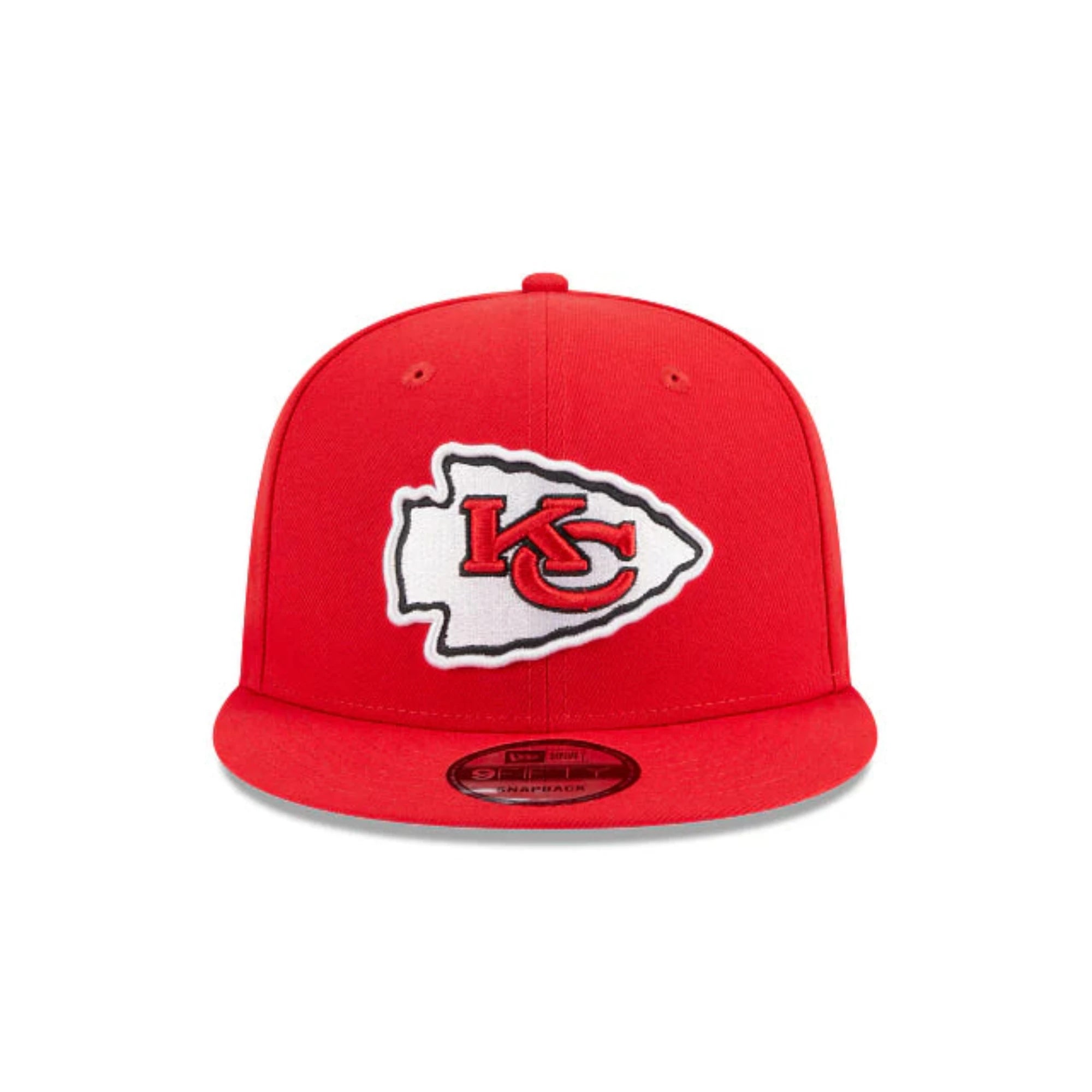 New Era Kansas City Chiefs Evergreen Side Patch 9FIFTY Snapback Hat - Red