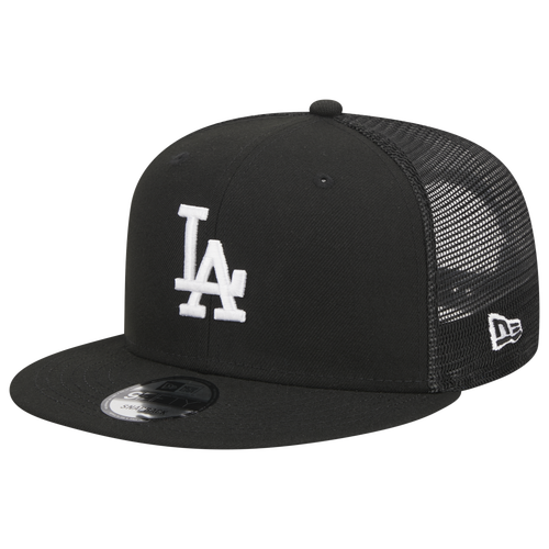 New Era Los Angeles Dodgers 9FIFTYTrucker Snapback Hat-Black/White