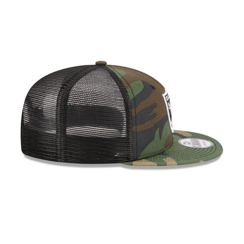 New Era Las Vegas Raiders 9FIFTY Trucker Hat-Camo