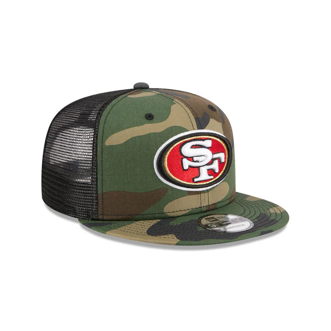 New Era San Francisco 49ers 9FIFTY Trucker Snapback- Camo