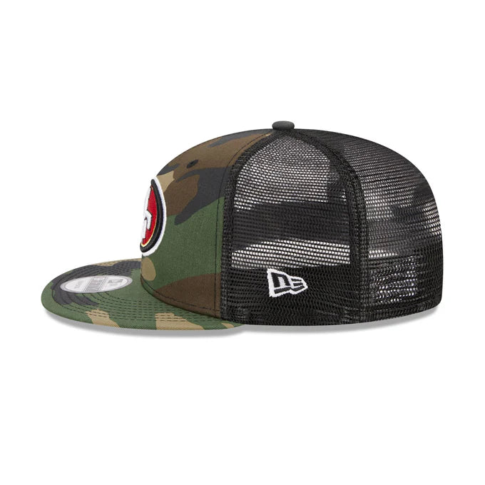 New Era San Francisco 49ers 9FIFTY Trucker Snapback- Camo