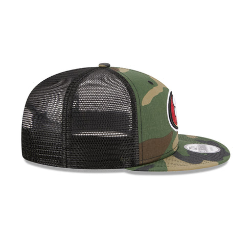 New Era San Francisco 49ers 9FIFTY Trucker Snapback- Camo