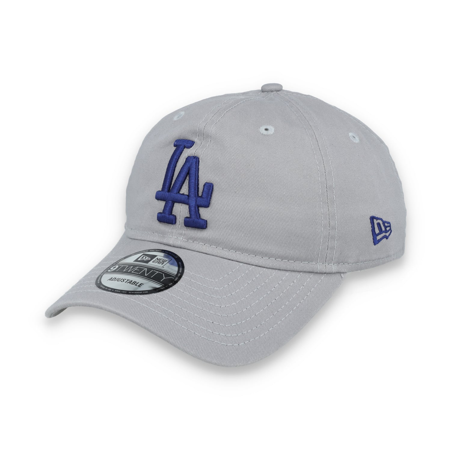New Era Los Angeles Dodgers Core 2.0 9Twenty Adjustable Hat-Grey