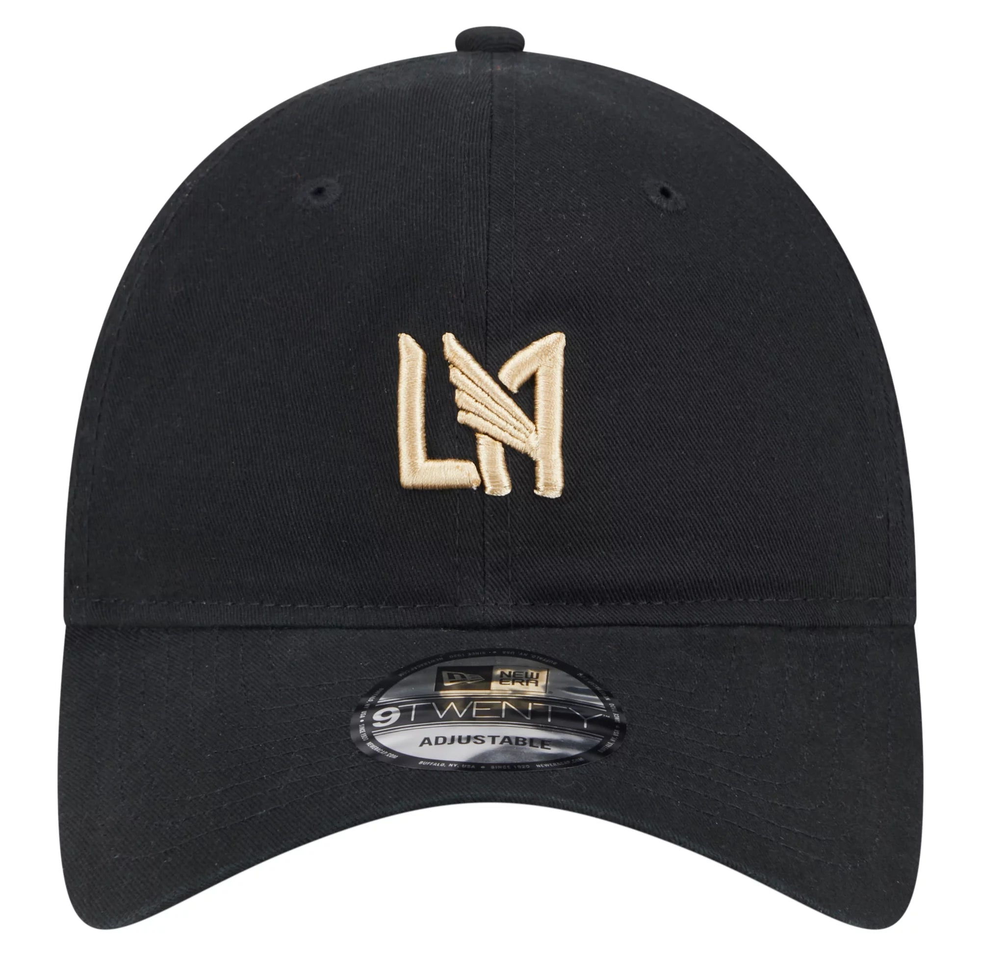 New Era Los Angeles F.C Core Classic 2.0  9Twenty Adjustable Hat-Black