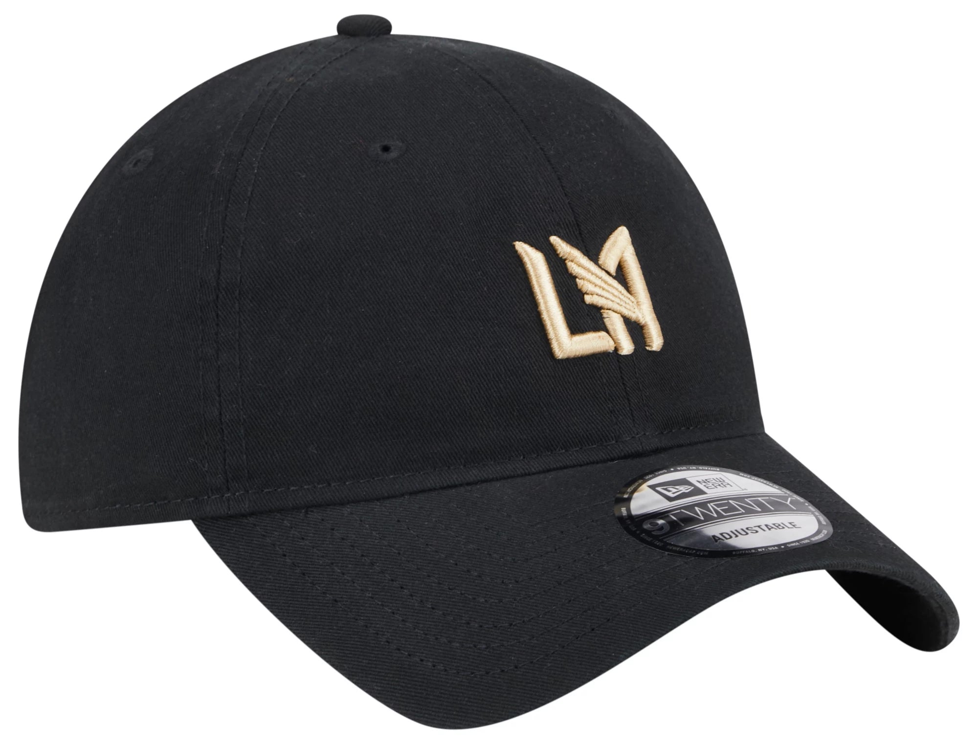 New Era Los Angeles F.C Core Classic 2.0  9Twenty Adjustable Hat-Black