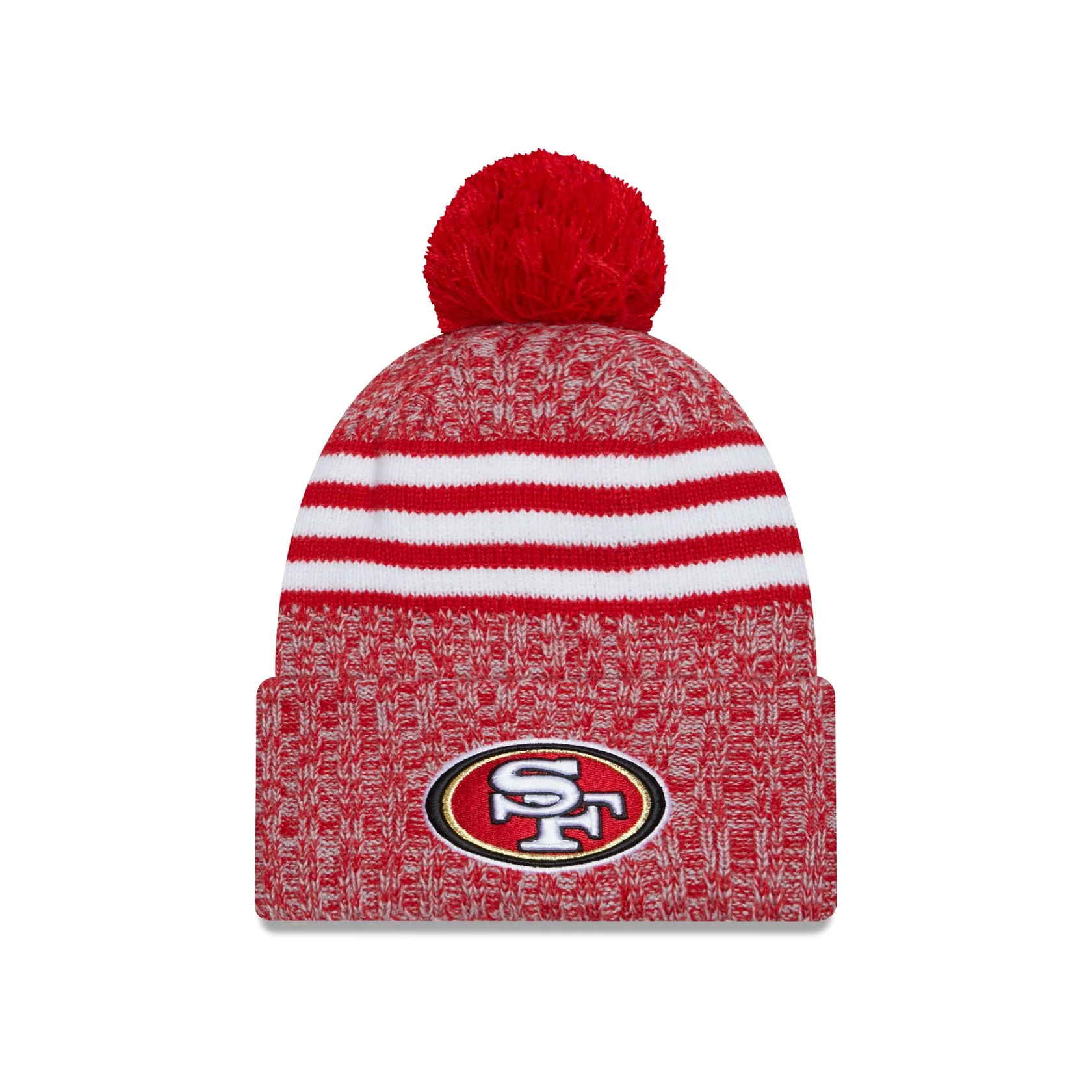 New Era San Francisco 49ers Sideline Knit 2023-Red/White