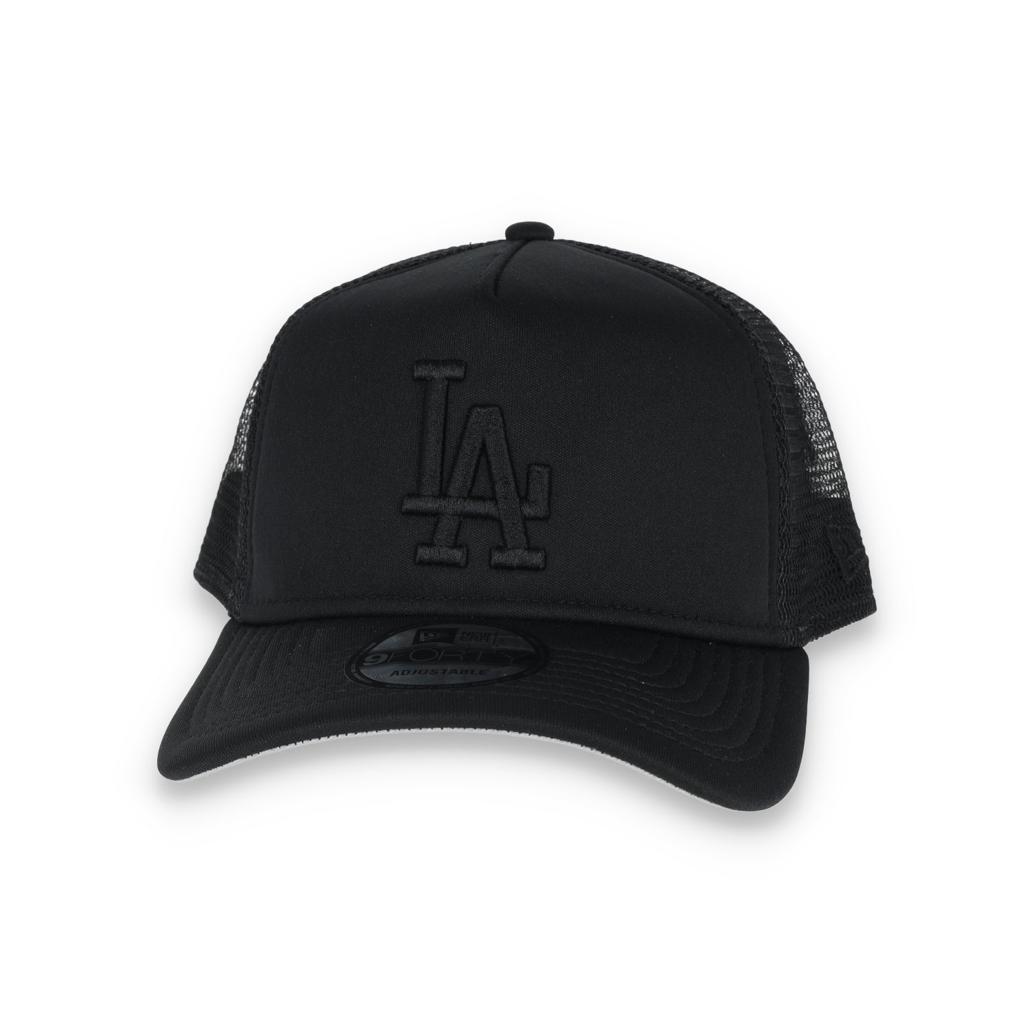 New Era Los Angeles Dodgers All Day 9Forty A-Frame Trucker-Black/Black
