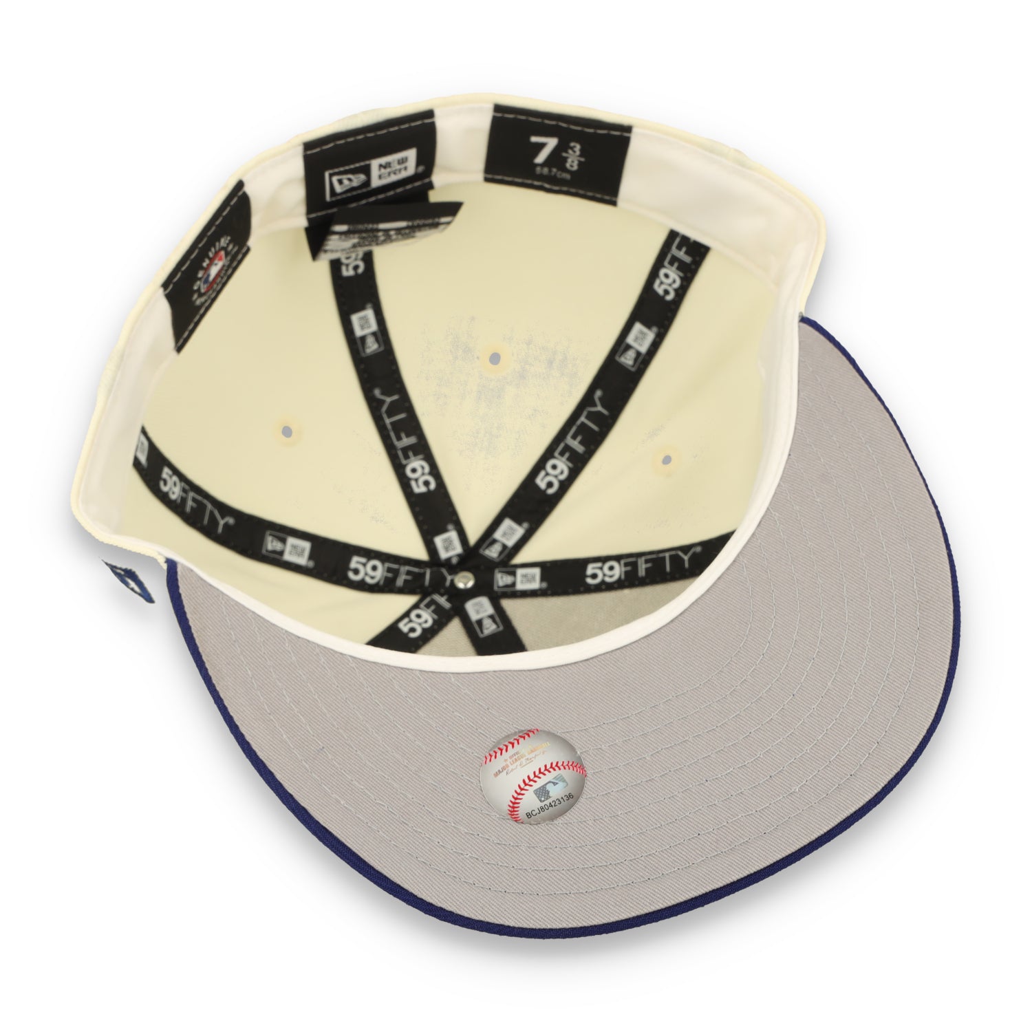 New Era Los Angeles Dodgers 59FIFTY Fitted Hat-Egg/Black