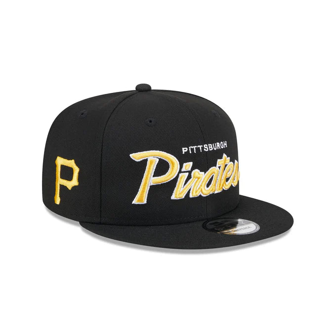 New Era Pittsburgh Pirates Wordmark 9FIFTY Snapback Hat