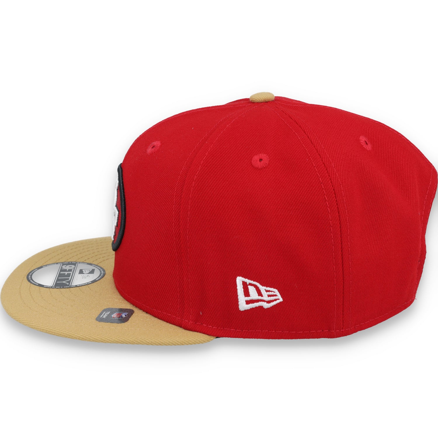 New Era Men's San Francisco 49ers 9FIFTY Snapback Hat-Red/Gold