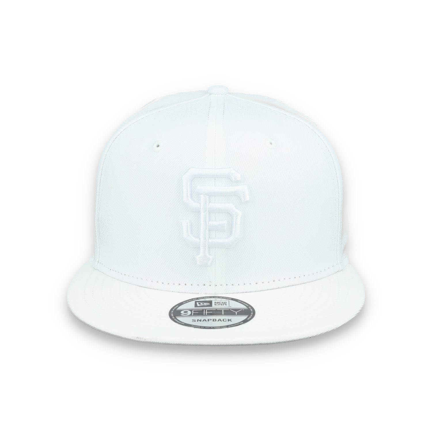 New Era San Francisco Giants White on White 9FIFTY Snapback Hat