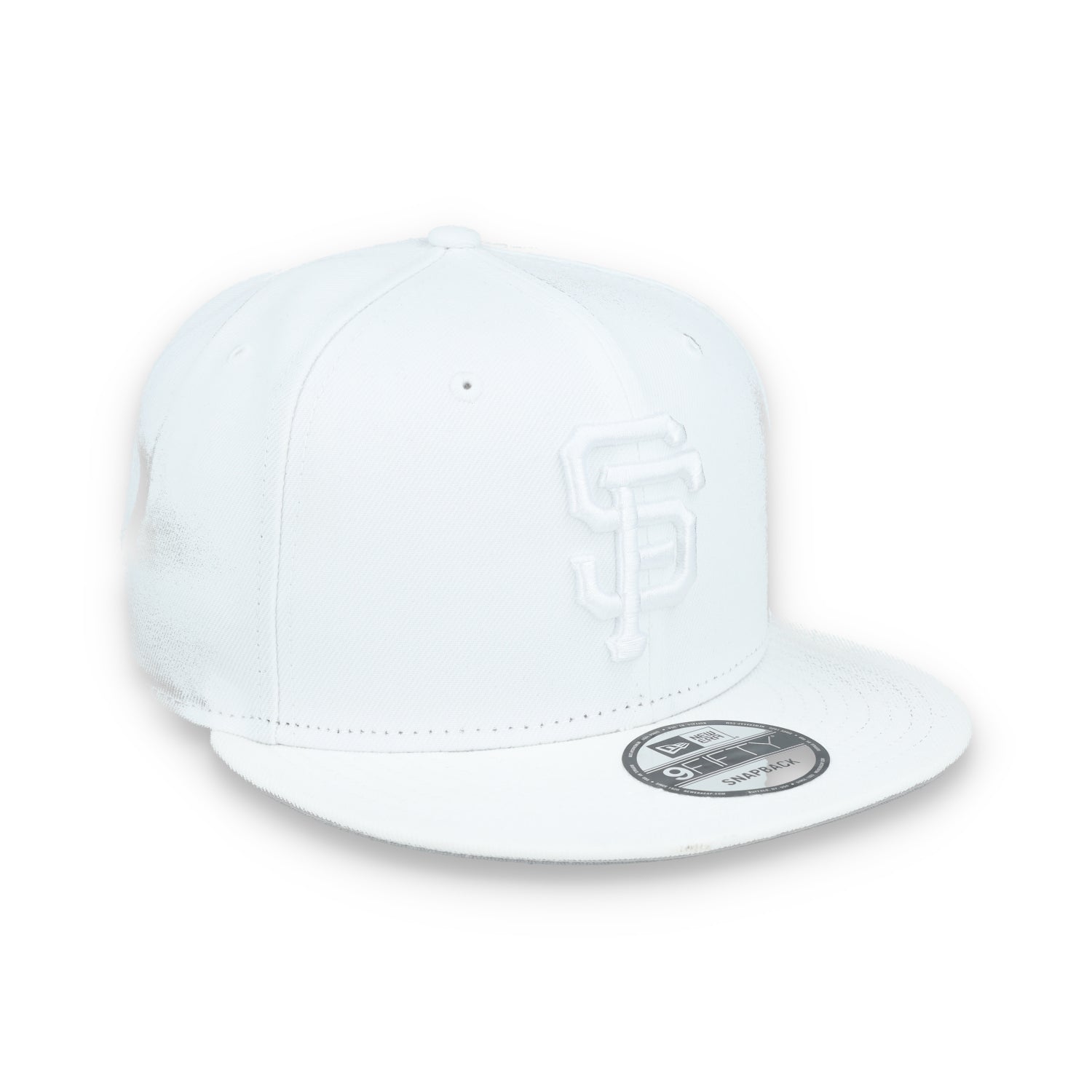 New Era San Francisco Giants White on White 9FIFTY Snapback Hat