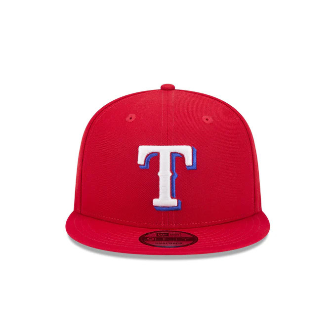 New Era Texas Rangers On Field Alternative 9FIFTY Snapback Hat-Red