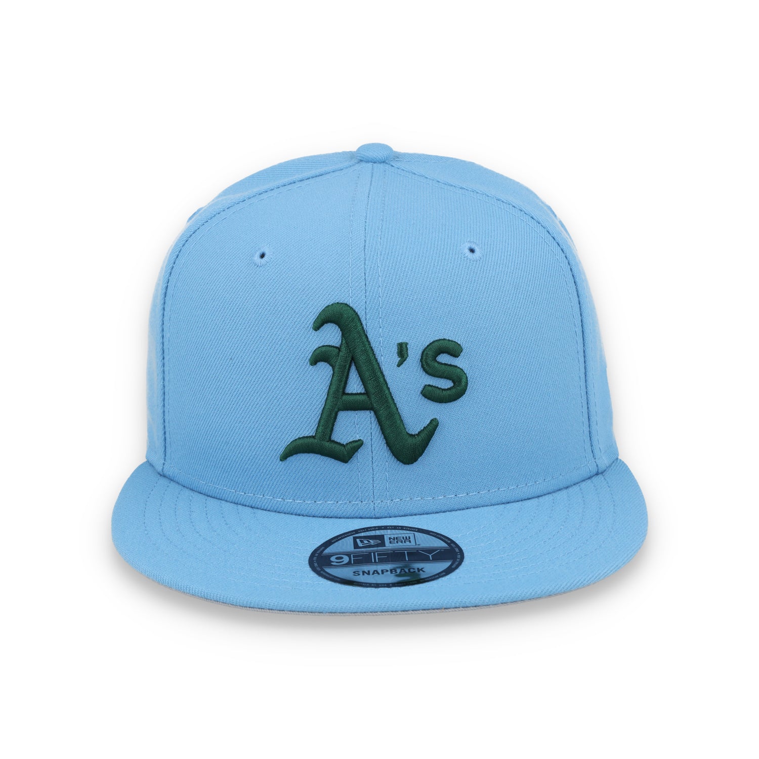 New Era Oakland Athletics MLB Basic 9FIFTY Snapback Hat- evergreen