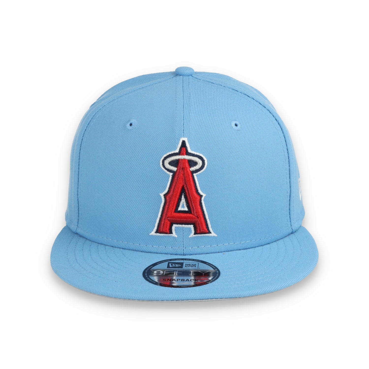 New Era Los Angeles Angels Evergreen 9FIFTY Snapback Hat-Sky Blue
