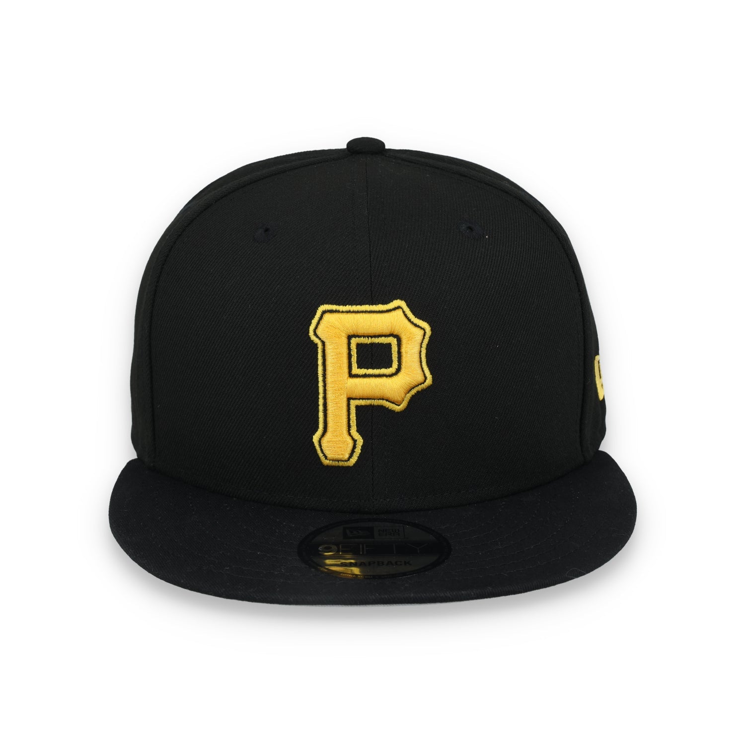 New Era Youth Pittsburgh Pirates 9FIFTY Snapback Adjustable Hat - Black