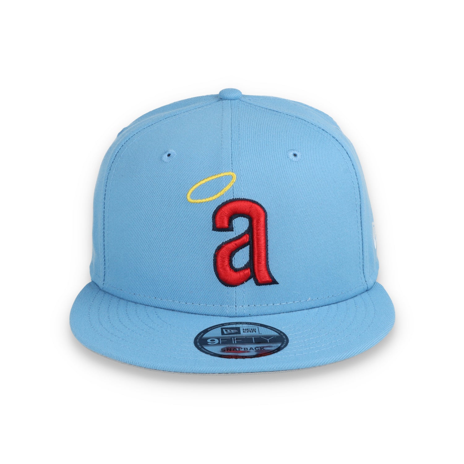 New Era Los Angeles Angels Evergreen 9FIFTY Snapback Hat-Sky Blue