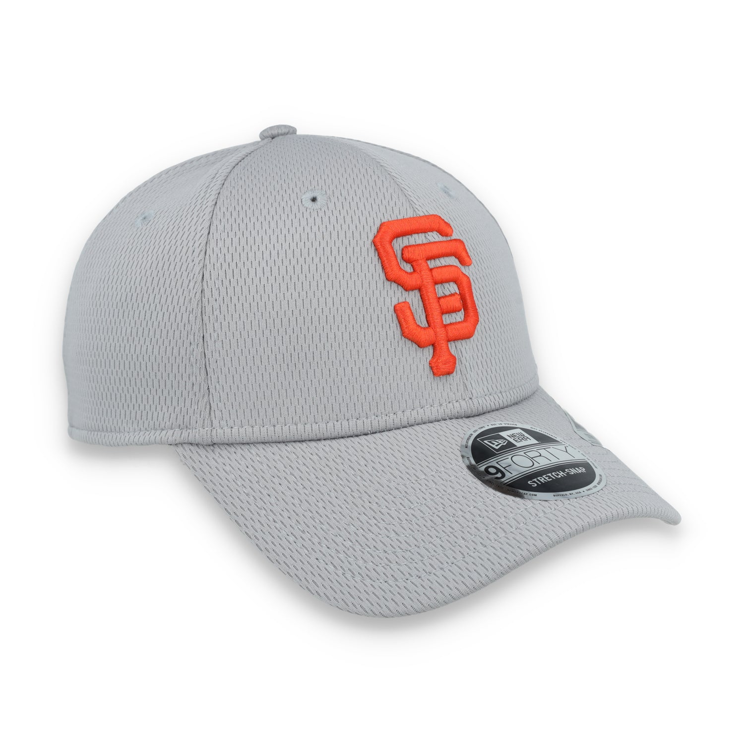 New Era San Francisco Giants Clubhouse 9FORTY Stretch-Snap Hat-Grey
