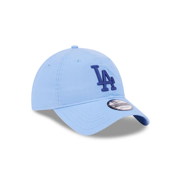 New Era Los Angeles Dodgers Core 2.0 9Twenty Adjustable Hat-Sky Blue