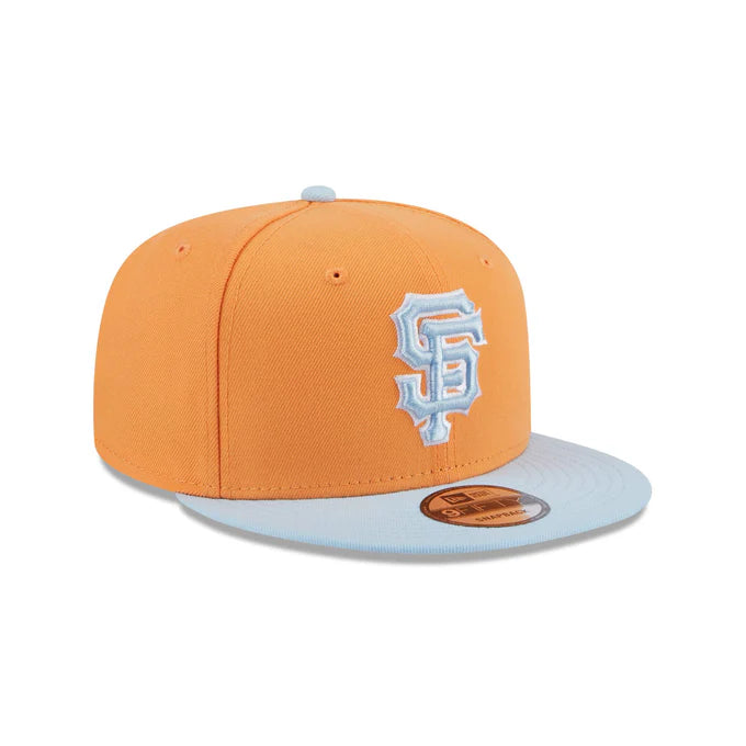 New Era San Francisco Giants Color Pack 2-Tone 9FIFTY Snapback Hat-Orange/Blue