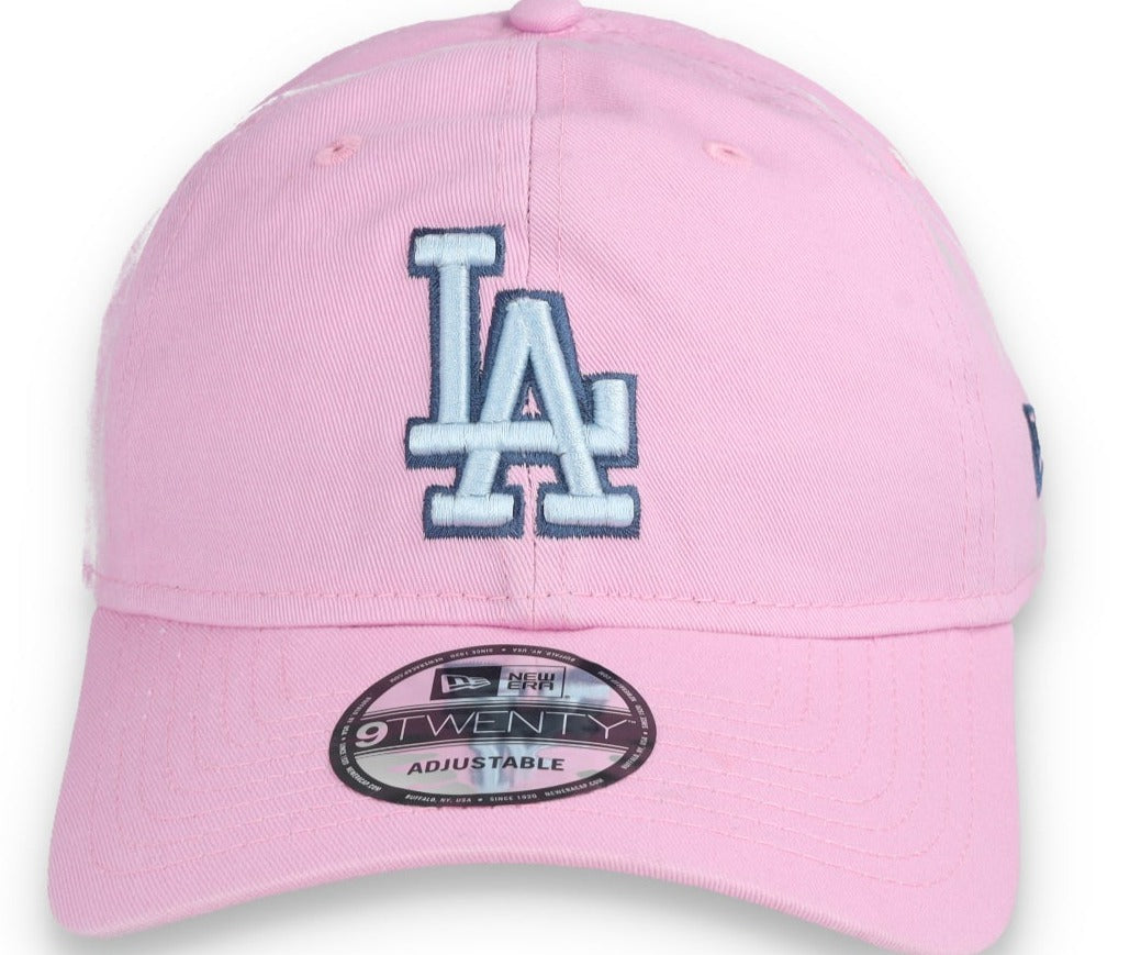 New Era Los Angeles Dodgers Color Pack 9TWENTY Adjustable Hat-Light Pink