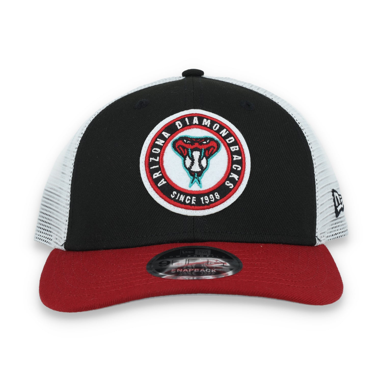New Era Arizona Diamondbacks Throwback Low Profile 9FIFTY Trucker Snapback Hat