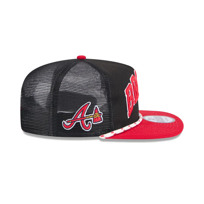 New Era Atlanta Braves Throwback The Golfer Snapback Hat