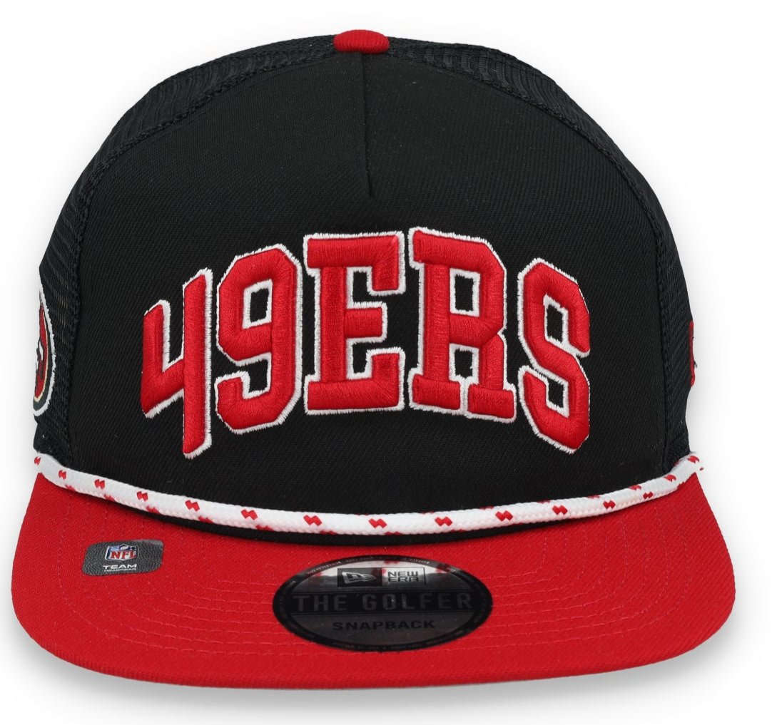 New Era San Francisco 49ers Throwback The Golfer Snapback Hat