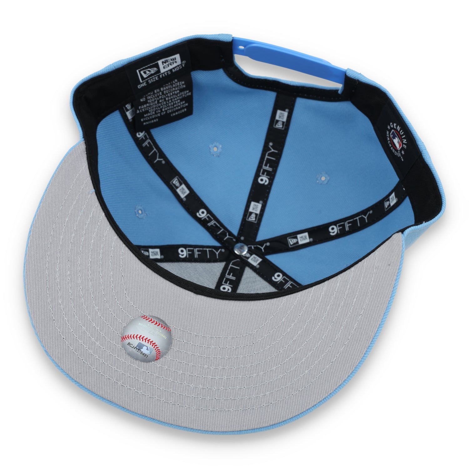 New Era New York Yankees 9FIFTY Snapback Hat - Sky Blue
