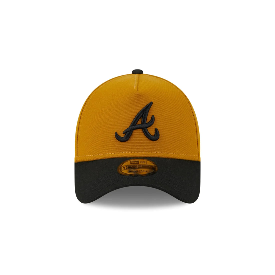 New Era Atlanta Braves Rustic Fall A Frame 9forty Adjustable Hat -