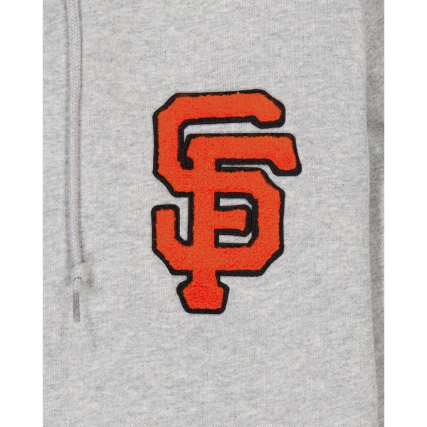 New Era Men's San Francisco Giants Logo Select Full-Zip Hoodie-Gray