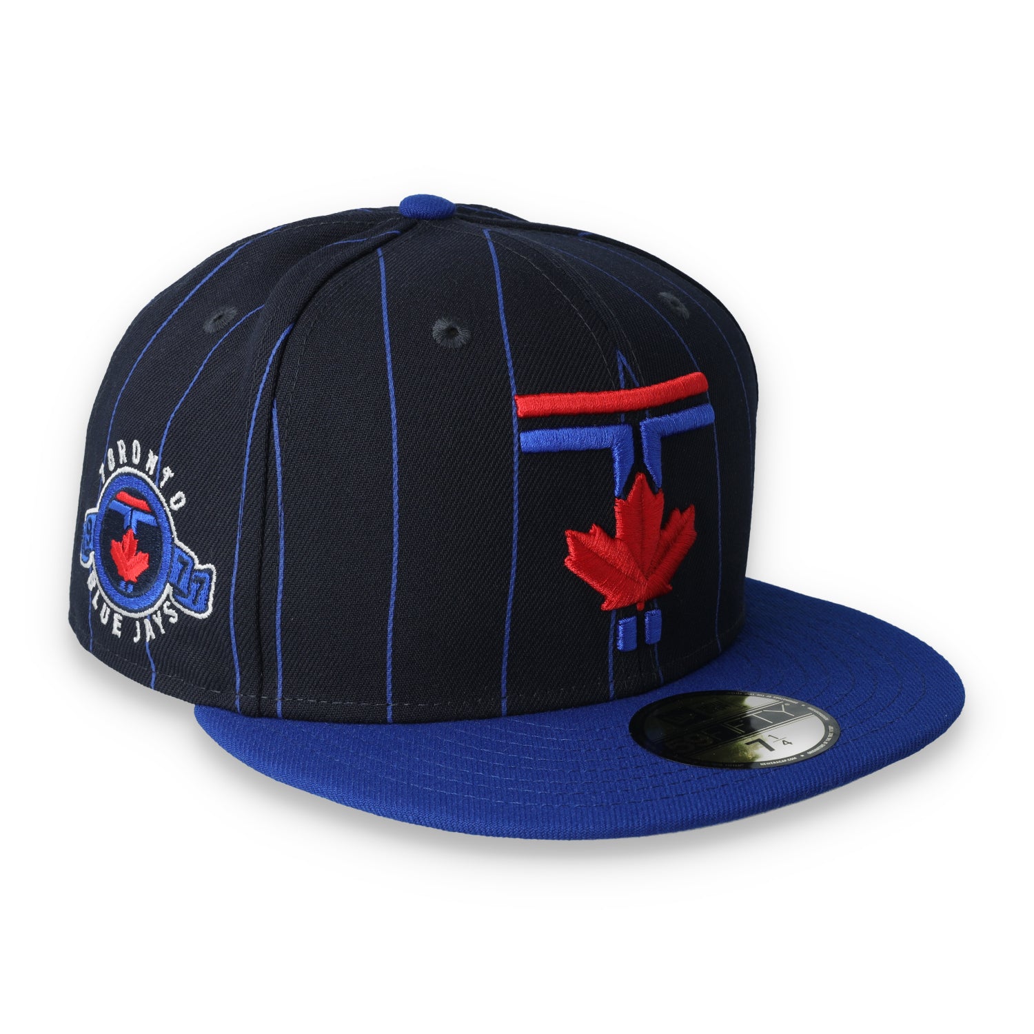 New Era Men's Toronto Blue Jays Throwback City Connect 59FIFTY Fitted Hat 2024 - Navy