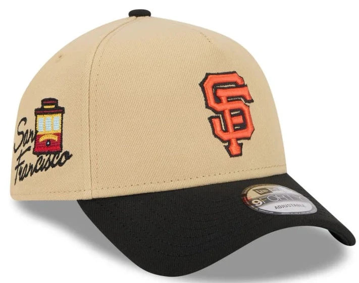 New Era San Francisco Giants City Sidepatch A-Frame 9FORTY Adjustable Hat