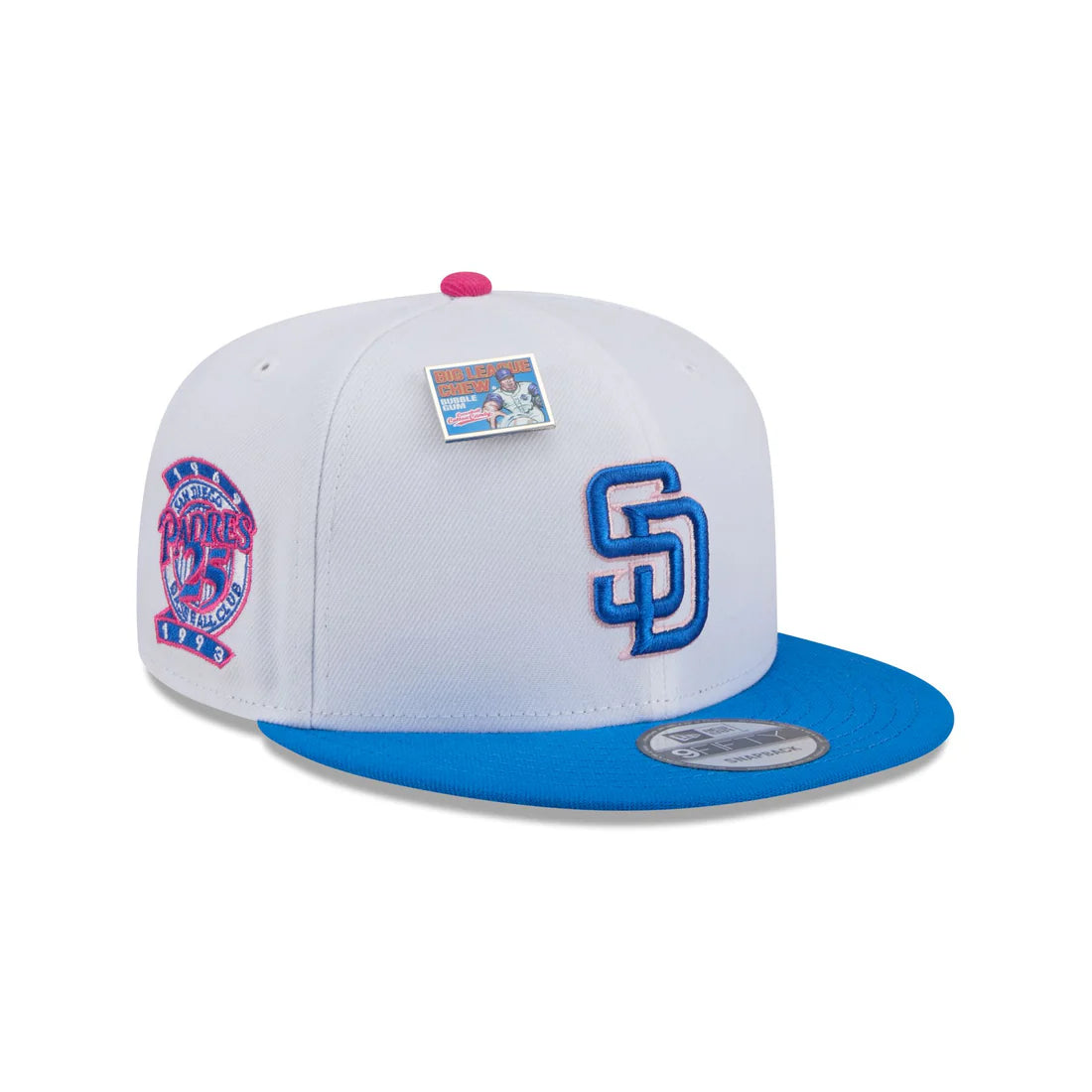New Era San Diego Padres Cotton Candy Big League Chew Flavor Pack 9FIFTY Snapback Hat