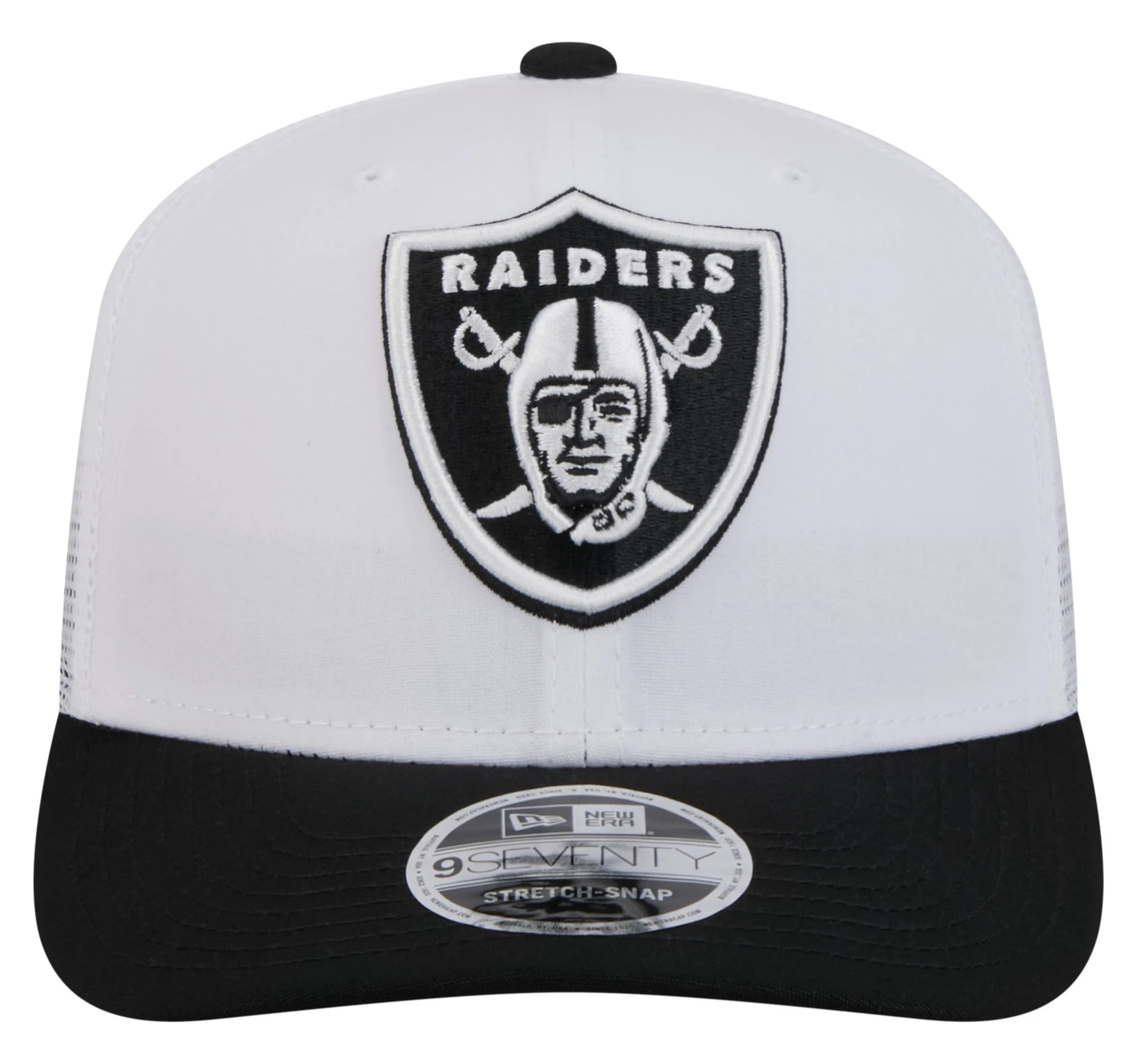 New Era Las Vegas Raiders 2024 Training Camp 9Seventy Adjustable Hat - White