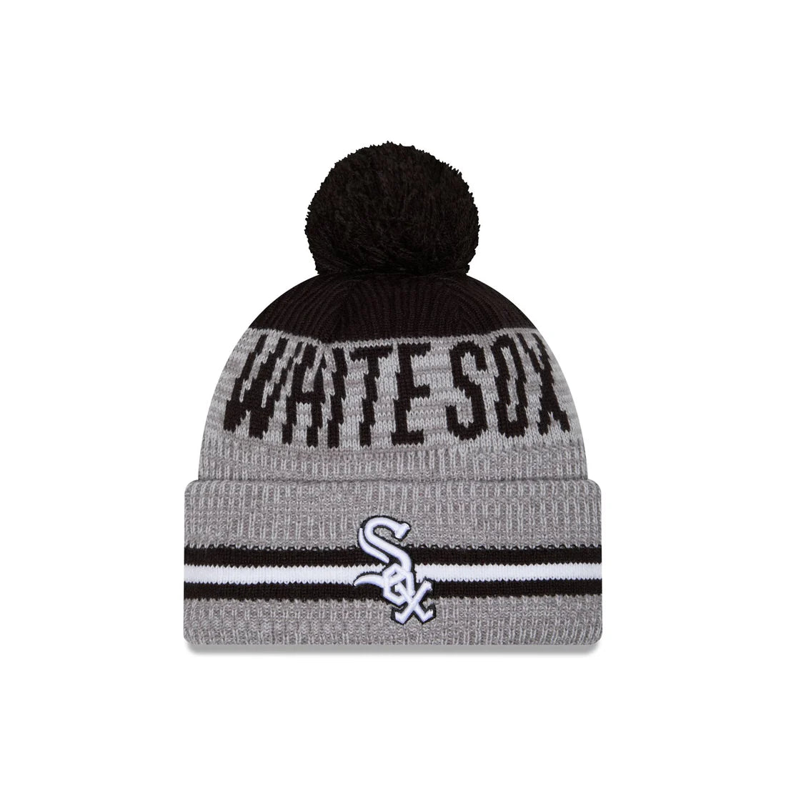 New Era Chicago White Sox Runner Pom Knit