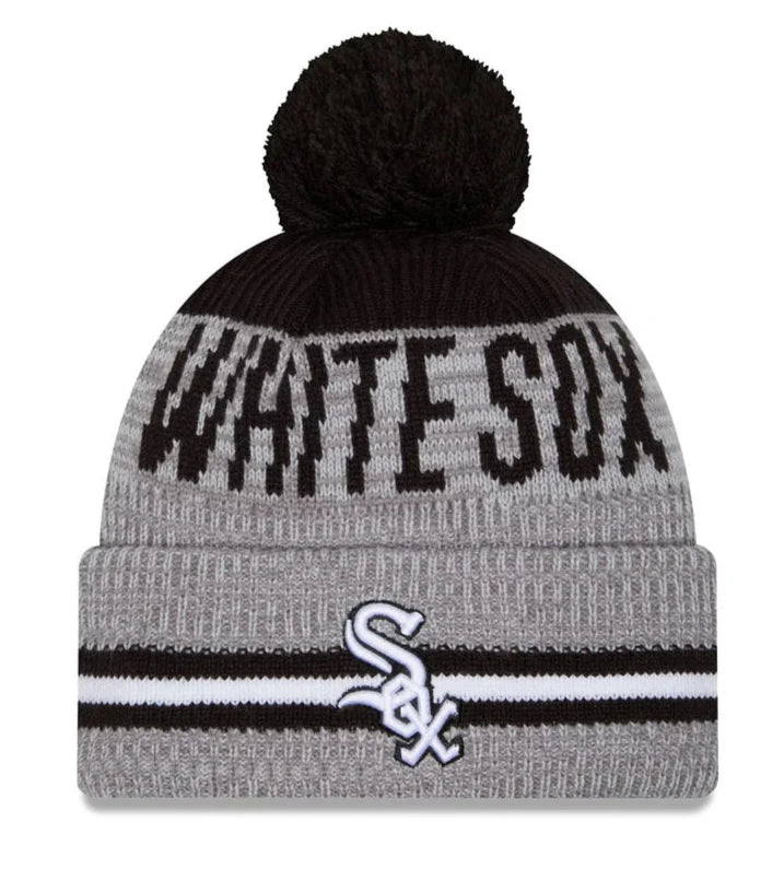 New Era Chicago White Sox Runner Pom Knit