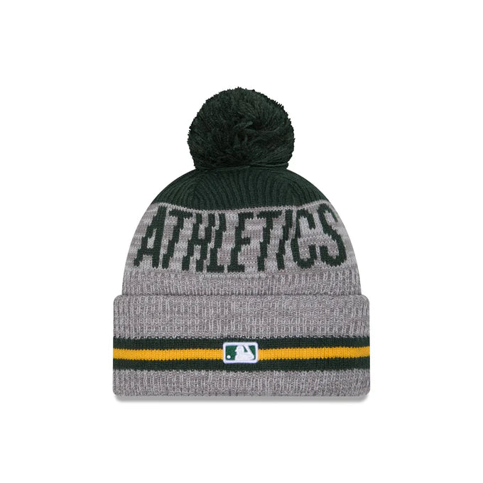 New Era Oakland Athletics Runner Pom Knit