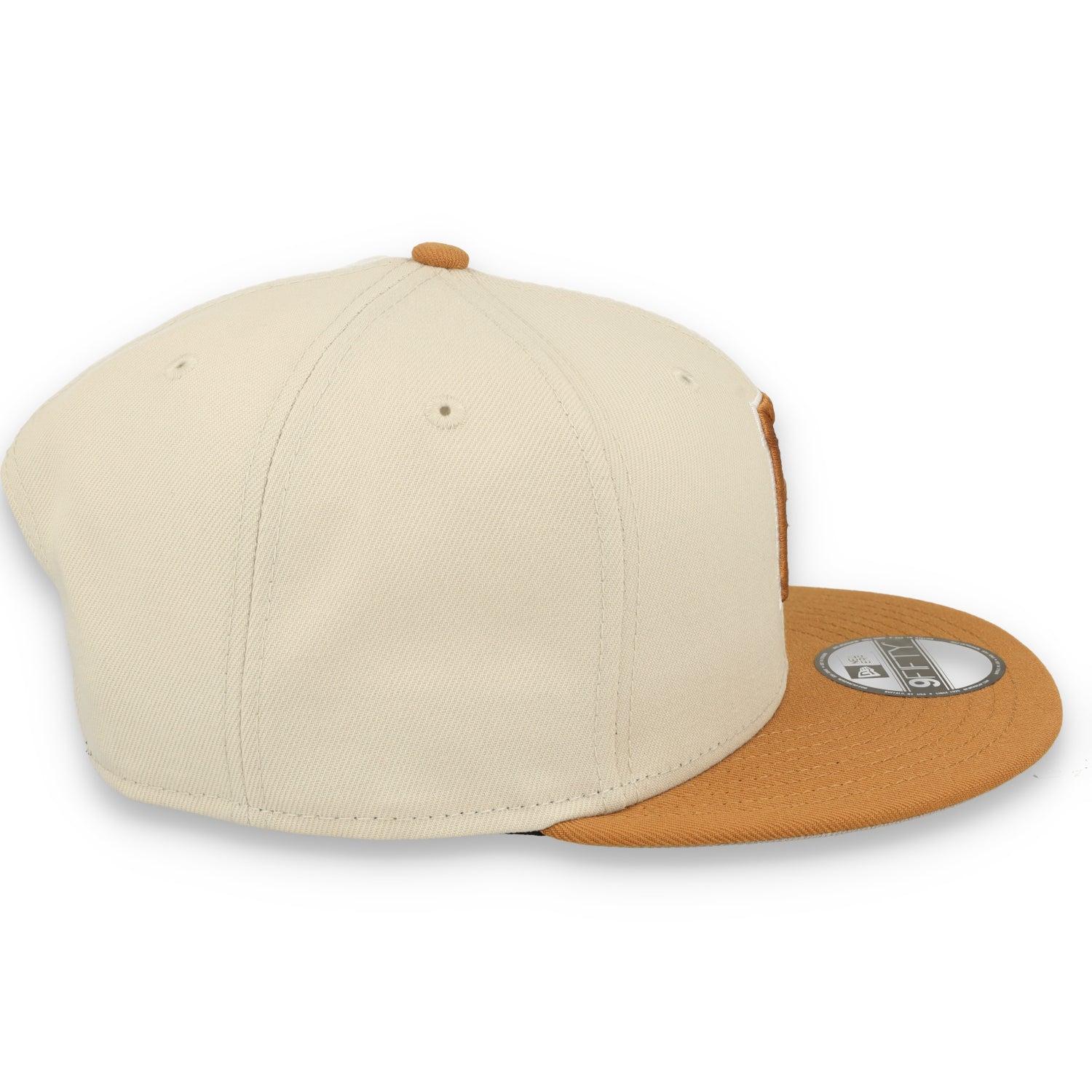 New Era Pittsburg Pirates Color Pack 9FIFTY Snapback Hat-Stone/Light Bronze